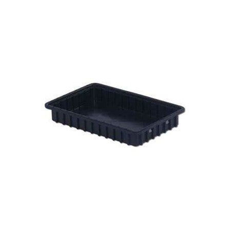 Lewisbins LEWISBins ESD-Safe Divider Box DC2025xL - 16-1/2"L x 10-29/32"W x 2-1/2"H - Pkg Qty 12 DC2025 XL